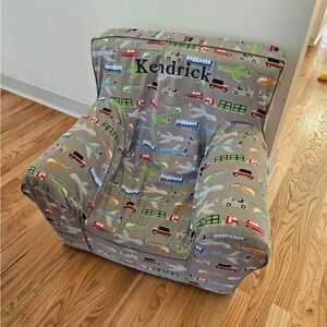 Pottery Barn Kids Anywhere Chair Kendrick planes train cars